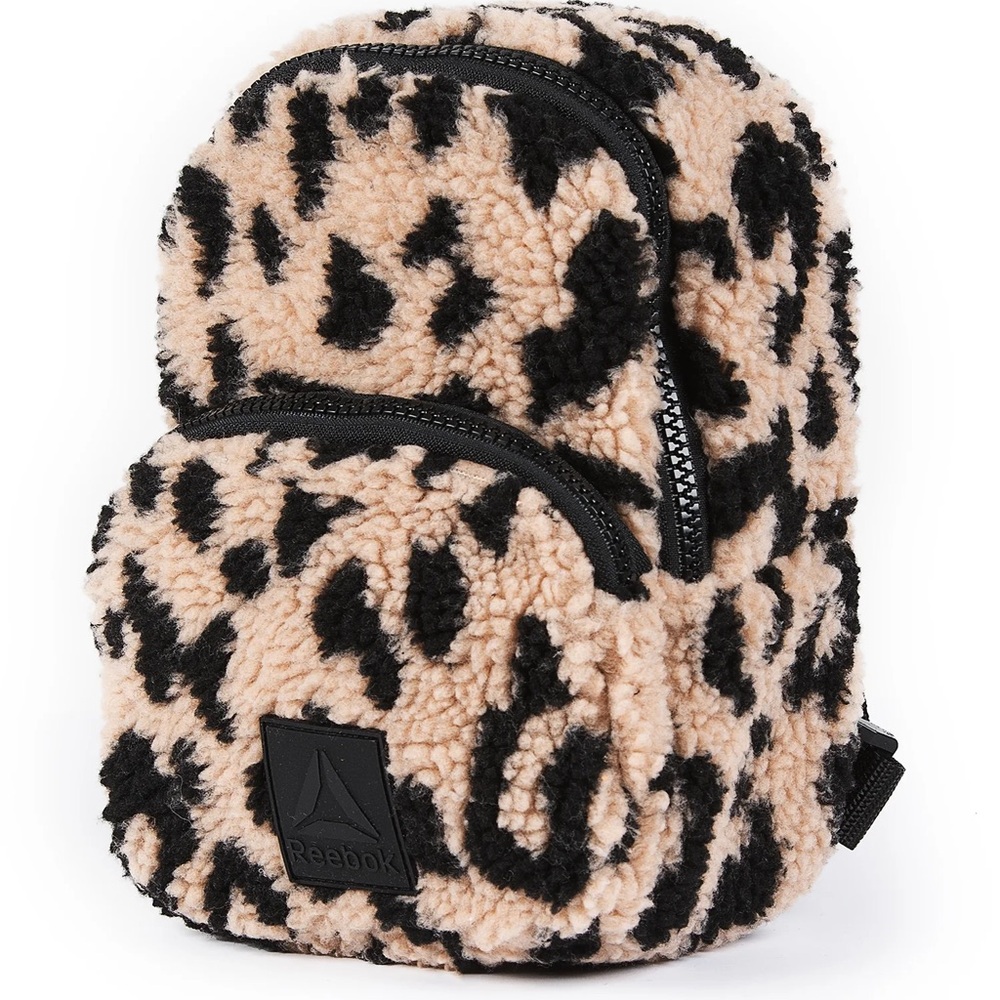 Reebok Leopard Mini Fur Backpack